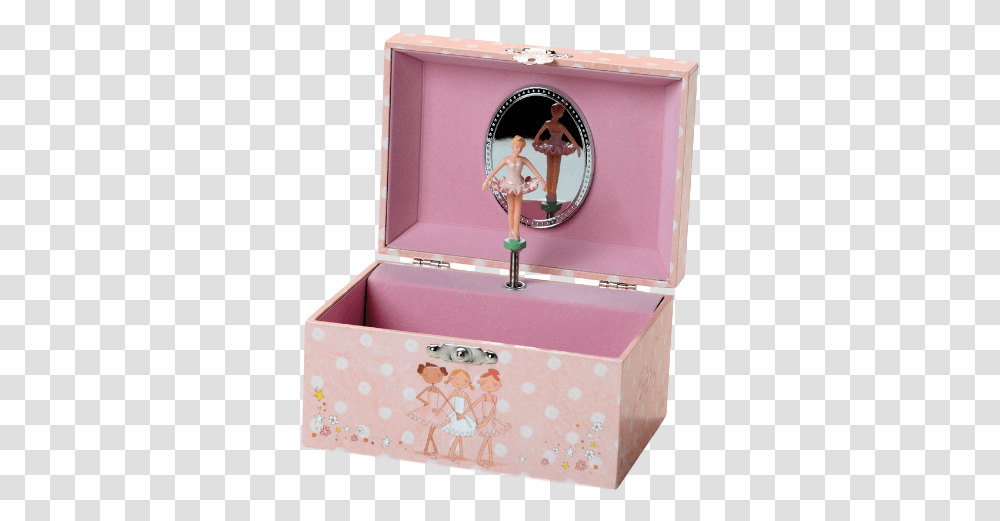 Ballerina Keepsake Jewelry BoxClass Box, Person, Human, Treasure, Carton Transparent Png