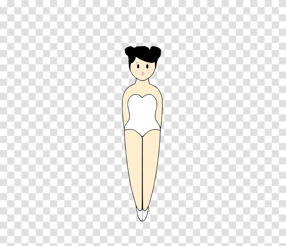 Ballerina Pencil Pal In Bathing Suit, Knife, Blade, Weapon, Weaponry Transparent Png