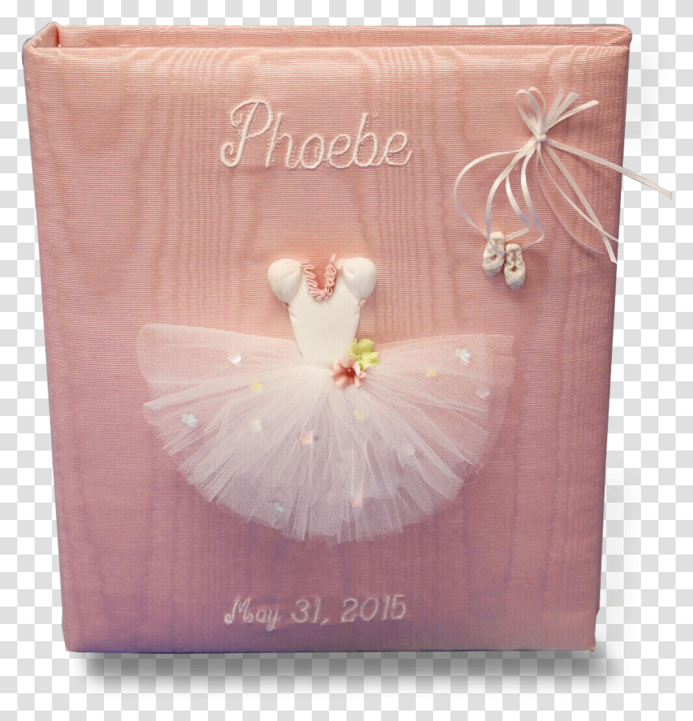 Ballerina Personalized Baby Memory Book, Diary, Bag, Home Decor Transparent Png