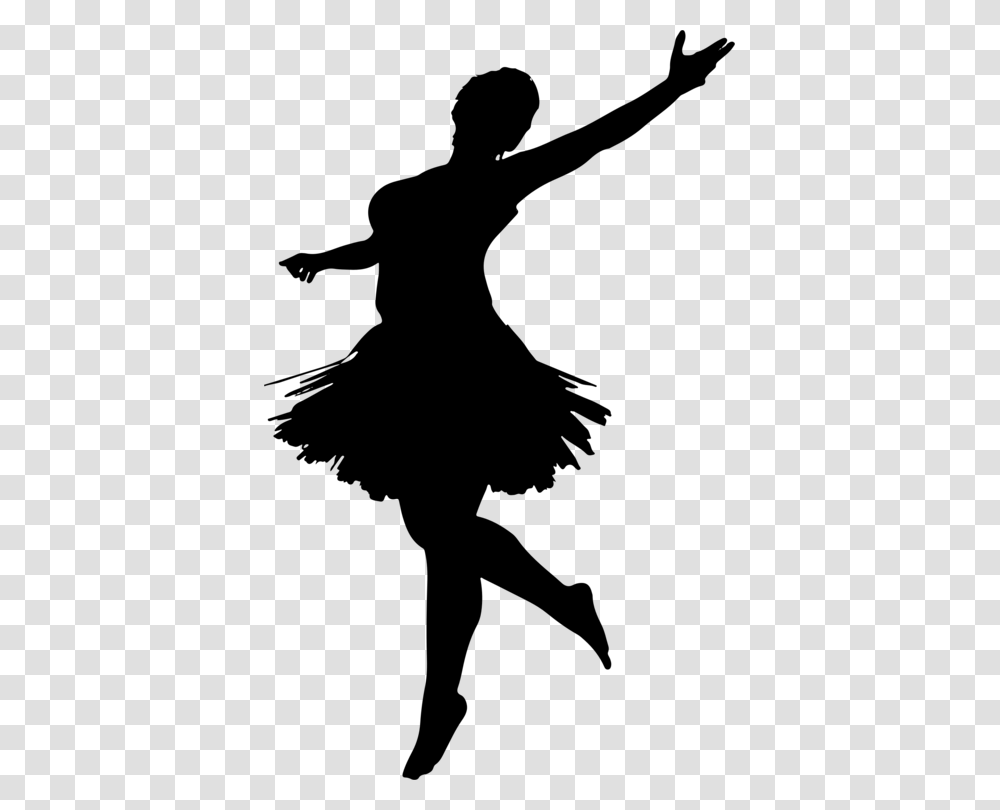 Ballerina Silhouette Ballerina Icon, Gray, World Of Warcraft Transparent Png