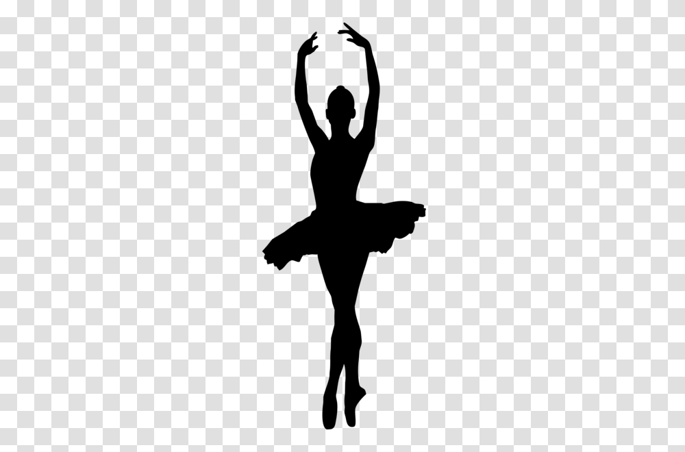 Ballerina Silhouette Clip Art, Gray, World Of Warcraft Transparent Png