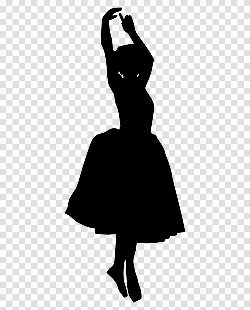 Ballerina Silhouette, Apparel, Person, Human Transparent Png