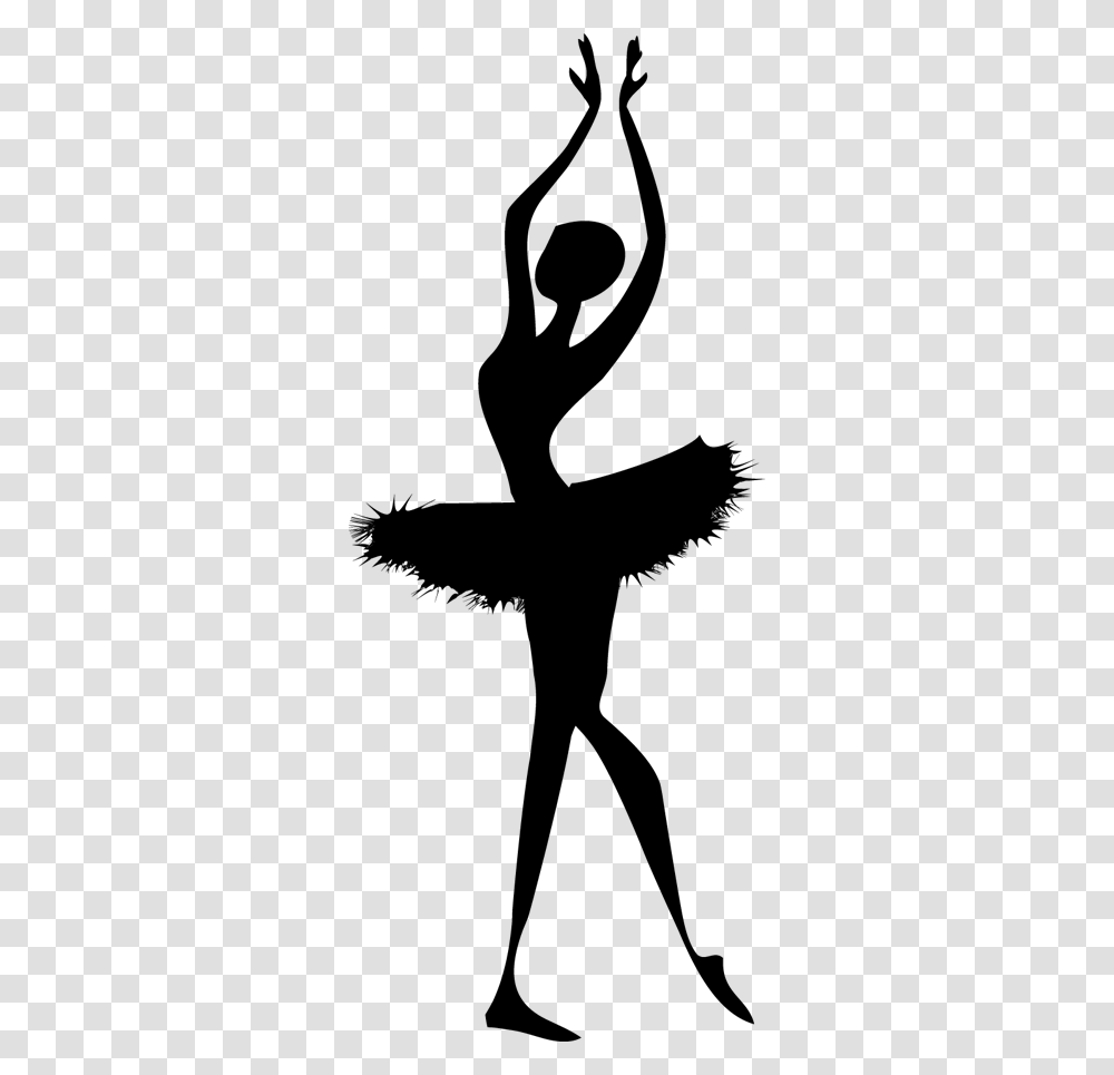 Ballerina Silhouette Decal, Logo, Trademark Transparent Png