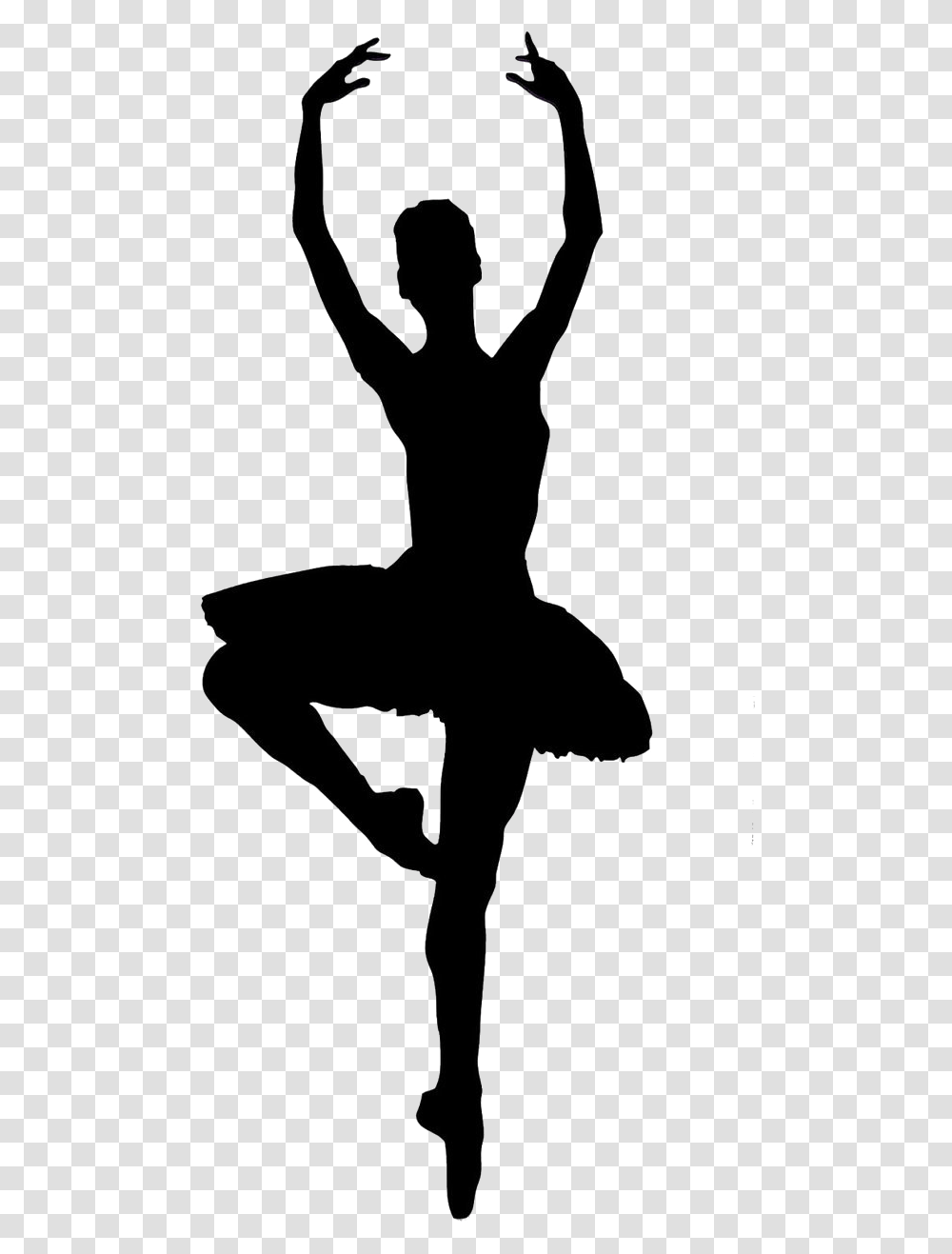 Ballerina Silhouette Image Background Ballet Dancer Silhouette, Leisure Activities, Dance Pose Transparent Png
