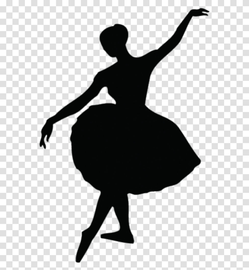 Ballerina Silhouette, Person, Outdoors, Nature Transparent Png