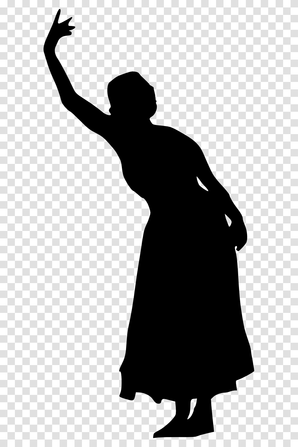 Ballerina Silhouette Silhouette, Person, Photography, Face, Kneeling Transparent Png
