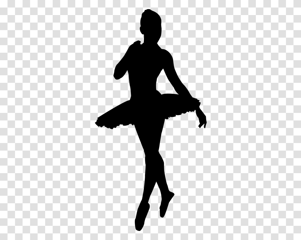 Ballerina Silhouette Sticker Transparent Png