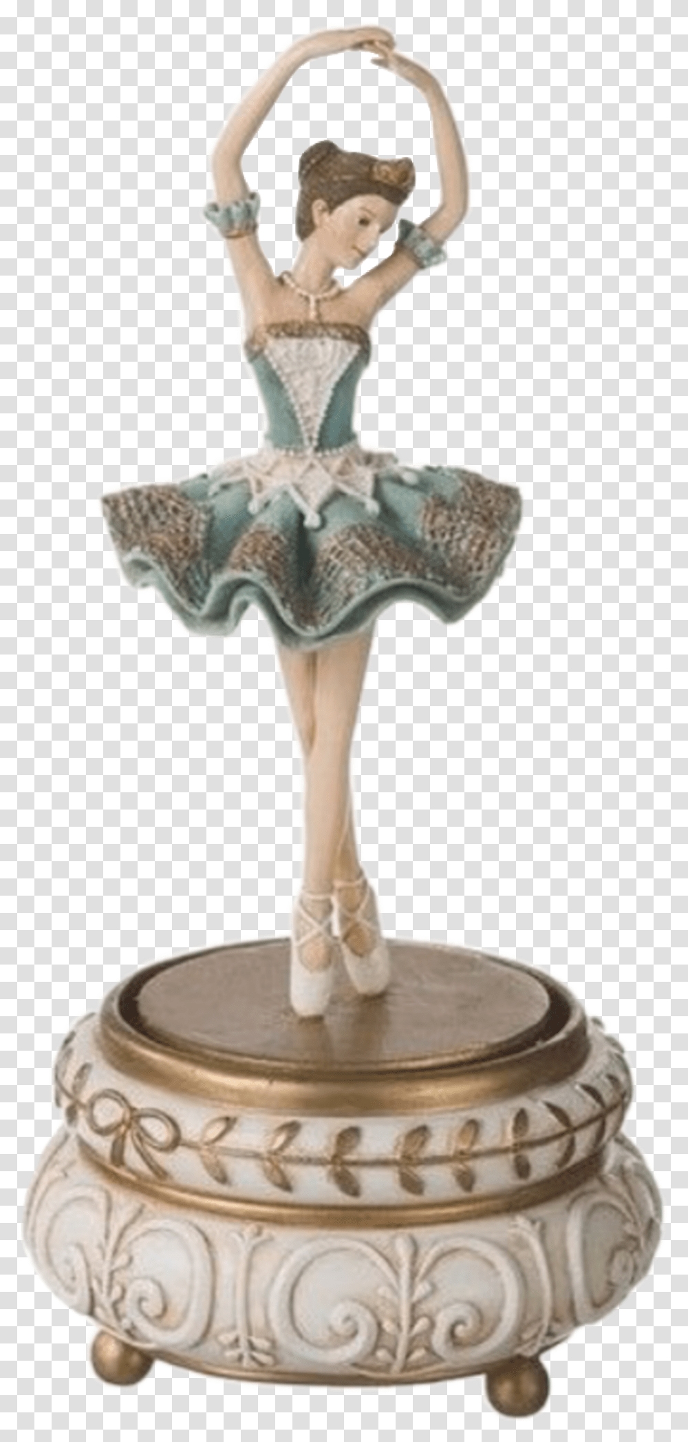 Ballerina Toy Musicbox Aesthetic Freetoedit Glass Music Box With Ballerina, Wedding Cake, Dessert, Food, Person Transparent Png