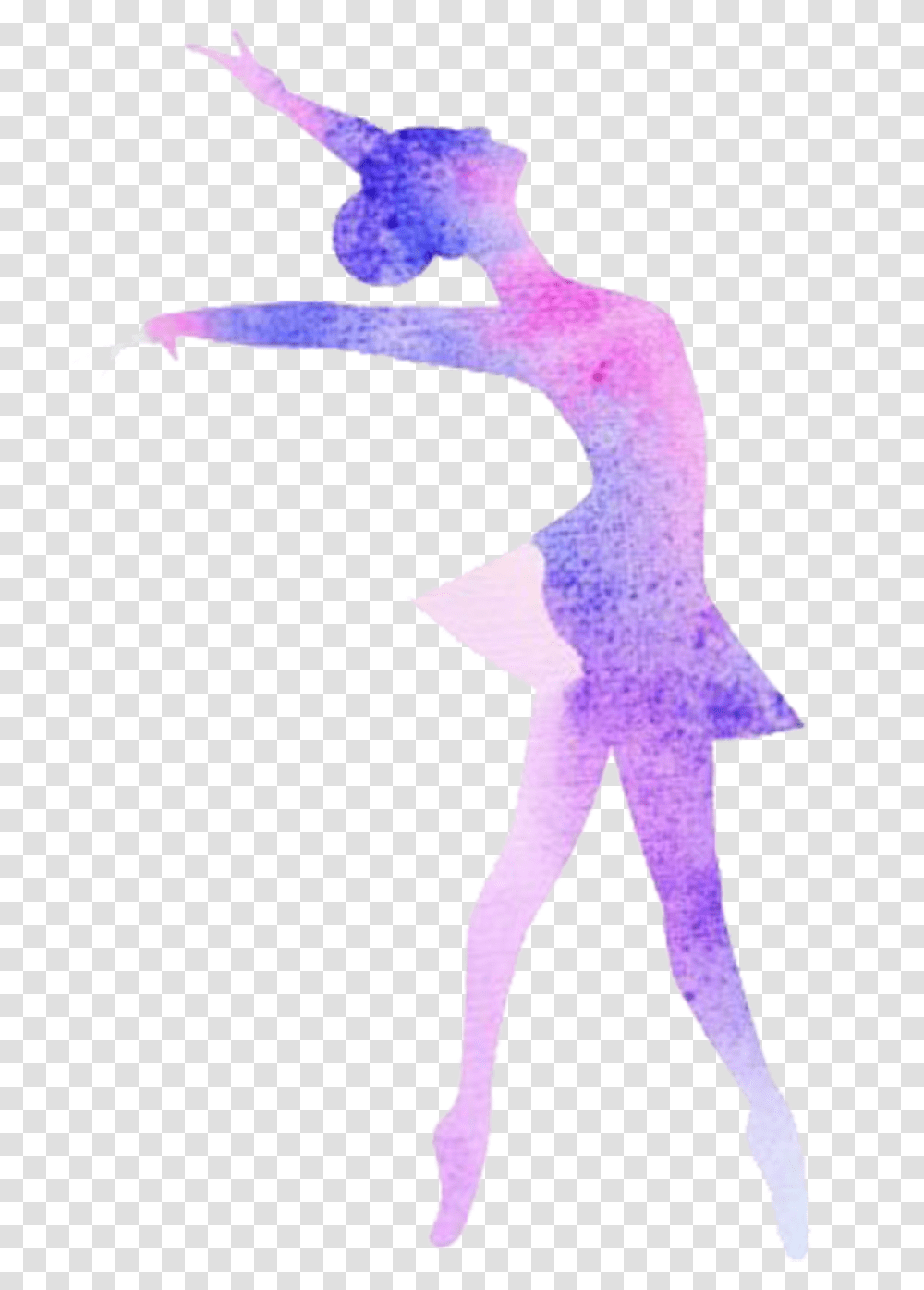 Ballet Balerin Purple Elegant Ballet Dance Clip Art Free, Star Symbol, Cross, Gecko, Lizard Transparent Png
