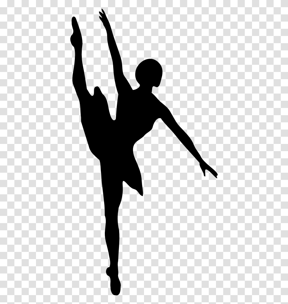 Ballet Dancer Clipart, Silhouette, Person, Human, Stencil Transparent Png