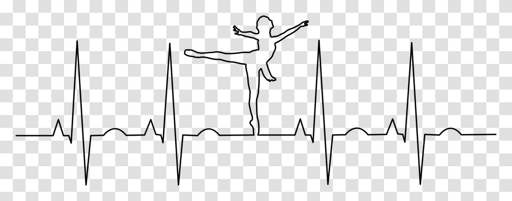 Ballet Dancer Ekg Clip Arts Arts And Health, Gray, World Of Warcraft Transparent Png