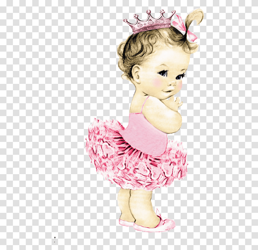 Ballet Dancer Infant Tutu Clip Art Cute Baby Princess Clipart, Performer, Person, Human, Dance Pose Transparent Png
