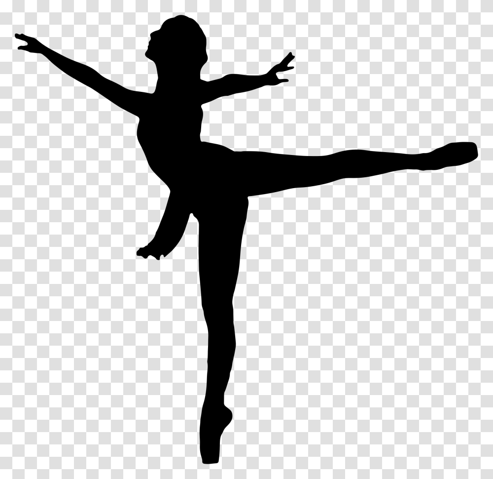 Ballet Dancer Silhouette Dancer Silhouette Clipart, Gray, World Of Warcraft Transparent Png