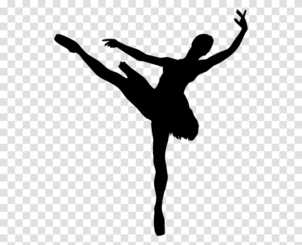 Ballet Dancer Silhouette Performing Arts, Gray, World Of Warcraft Transparent Png