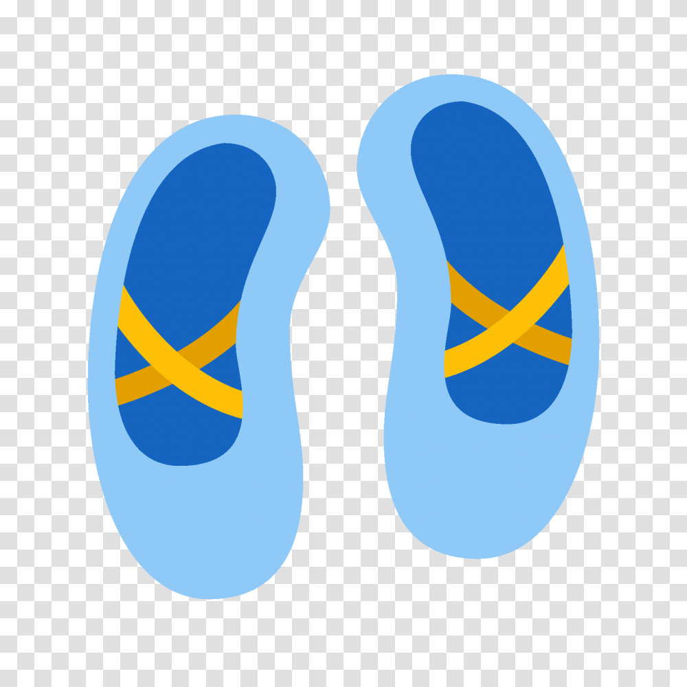 Ballet Shoes Icon, Apparel, Footwear, Flip-Flop Transparent Png