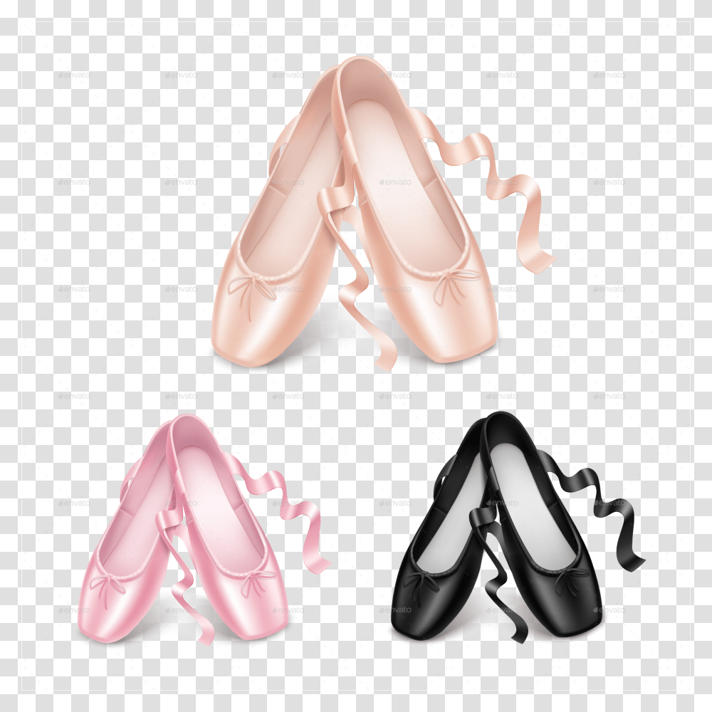 Ballet Shoes, Bag, Ear Transparent Png