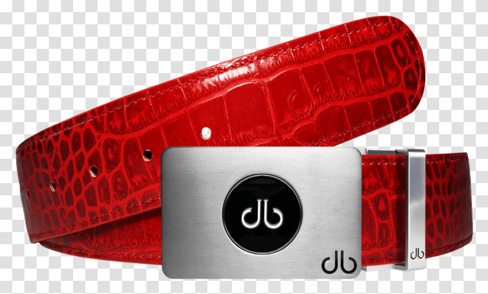 Ballmarker Red Crocodile Leather Texture Belt Belt, Accessories, Accessory, Buckle, Wallet Transparent Png