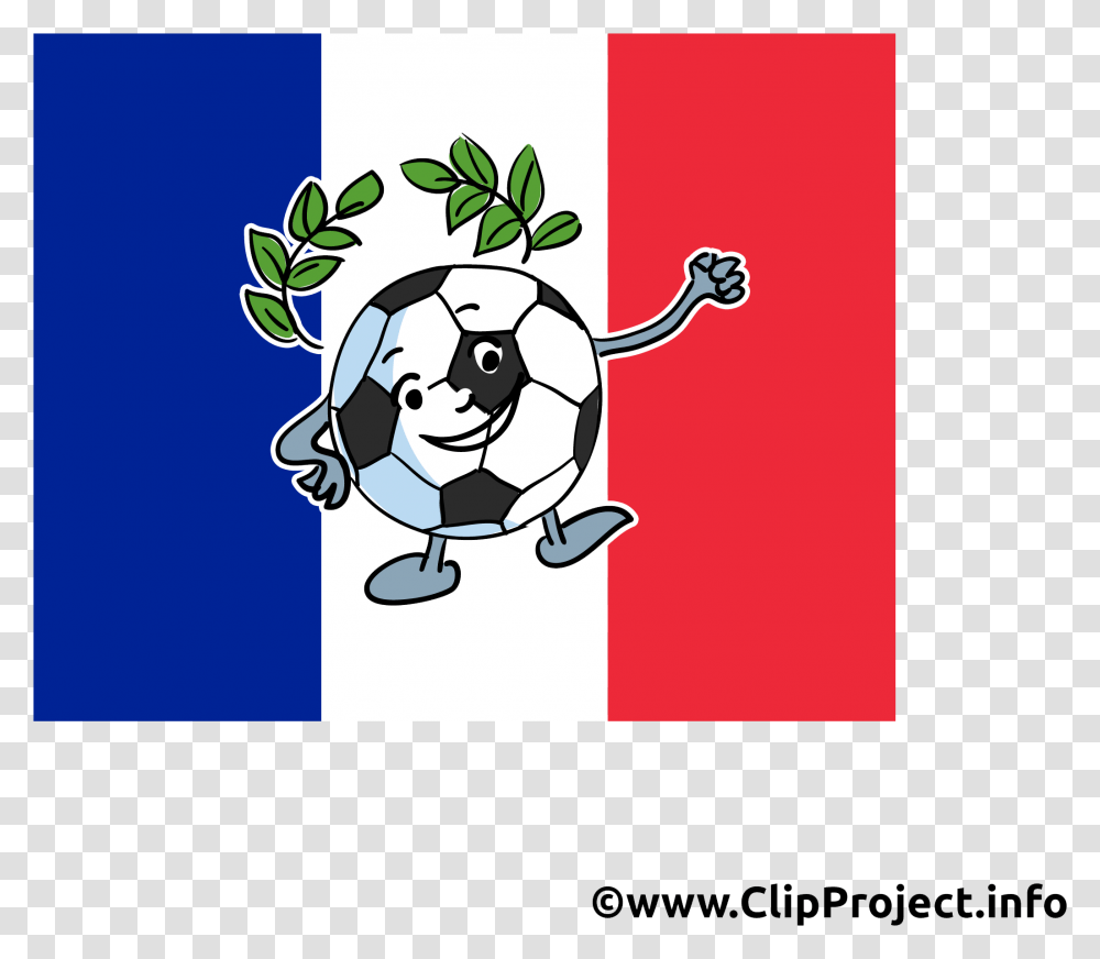Ballon De Football Drapeau France Smiley Foot, Mammal, Animal, Logo Transparent Png