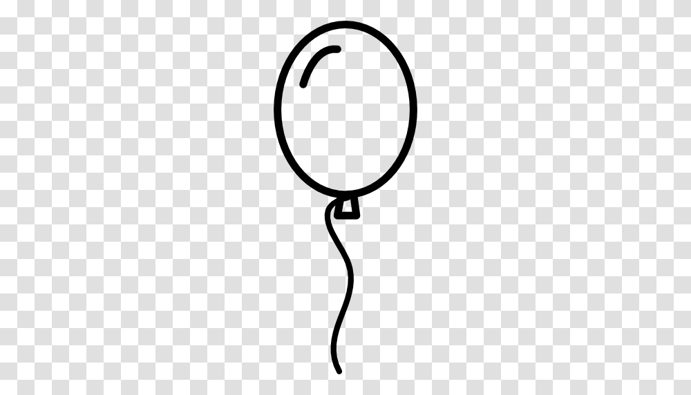 Ballon Outline Clipart Black And White, Gray, World Of Warcraft Transparent Png