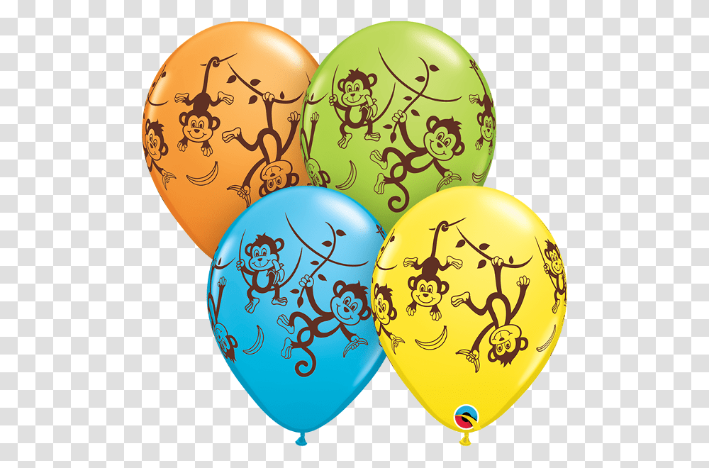 Ballonnen Met Aapjes, Balloon, Food, Egg Transparent Png