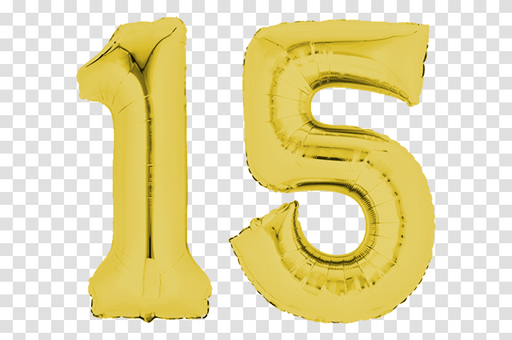 Ballons 15, Number, Alphabet Transparent Png