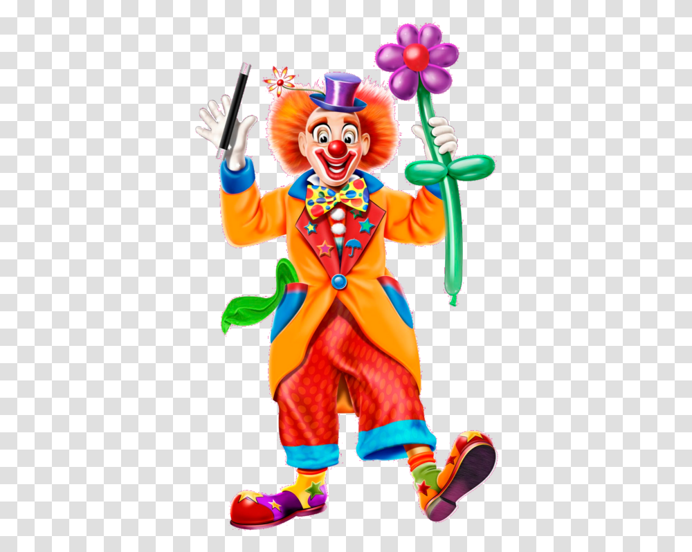 Balloon Animals Clown, Performer, Person, Human, Shoe Transparent Png