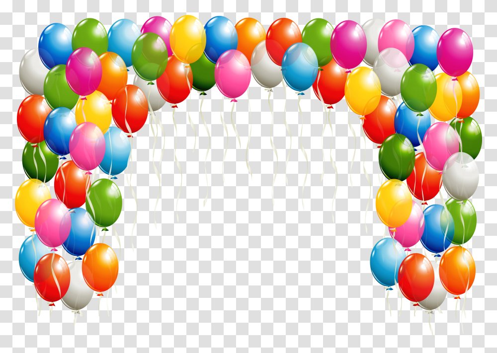 Balloon Arch Background Transparent Png