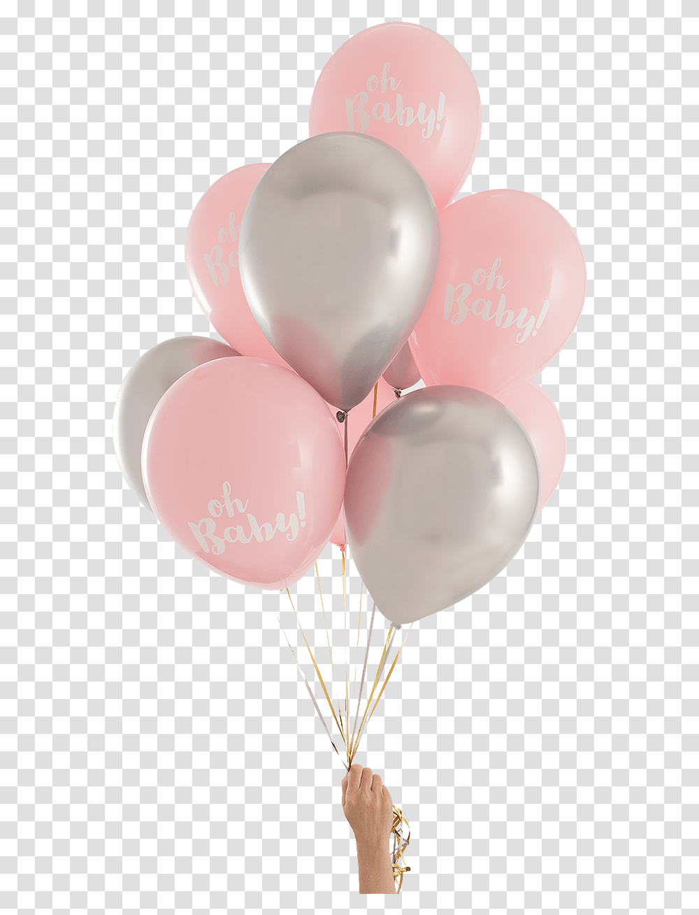 Balloon Baby Pink Balloons Transparent Png