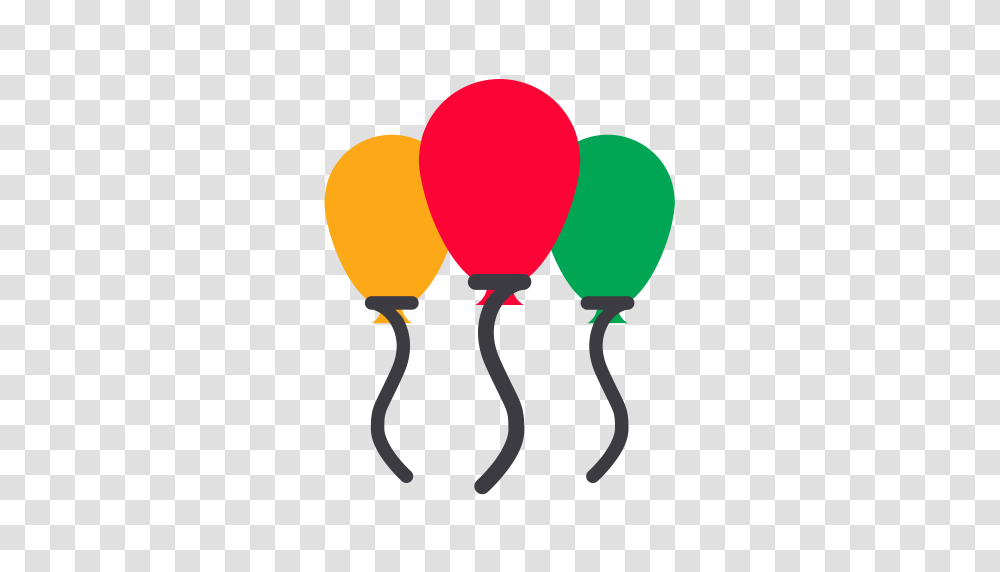 Balloon Birthday Balloon Decoration Icon With And Vector, Musical Instrument, Maraca Transparent Png