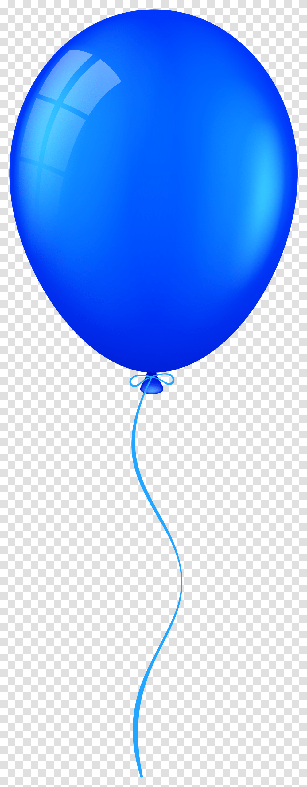 Balloon Blue Cartoon Balloon Background Transparent Png