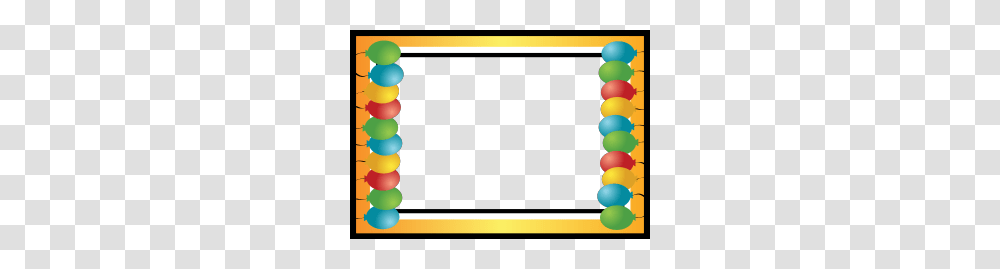 Balloon Border, Blackboard, White Board Transparent Png