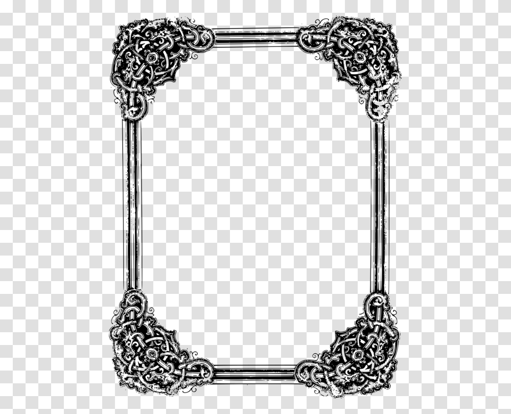 Balloon Borders Clipart Frame Template, Gray, World Of Warcraft Transparent Png
