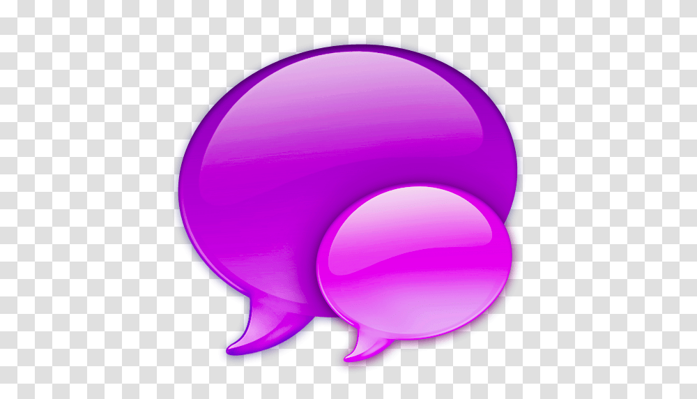 Balloon Chat Pink References Talk Icon, Sphere, Piggy Bank, Purple Transparent Png