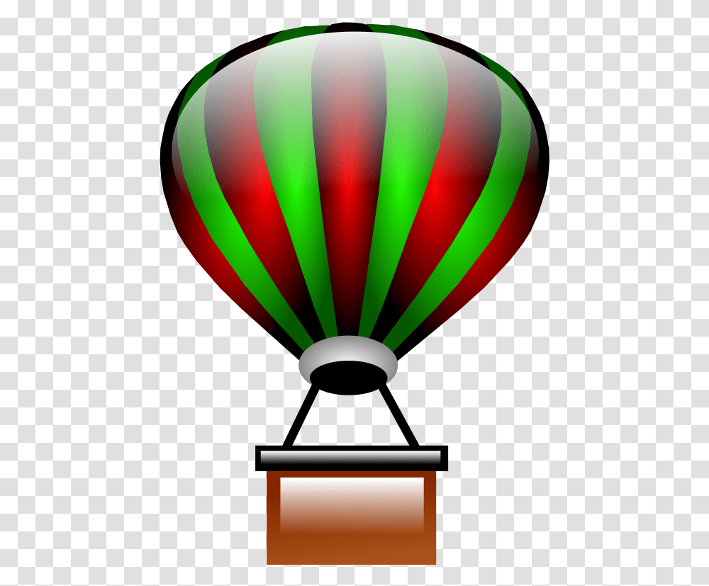 Balloon Clip Art Red Amp Green Hot Air Balloon Clipart, Aircraft, Vehicle, Transportation, Adventure Transparent Png