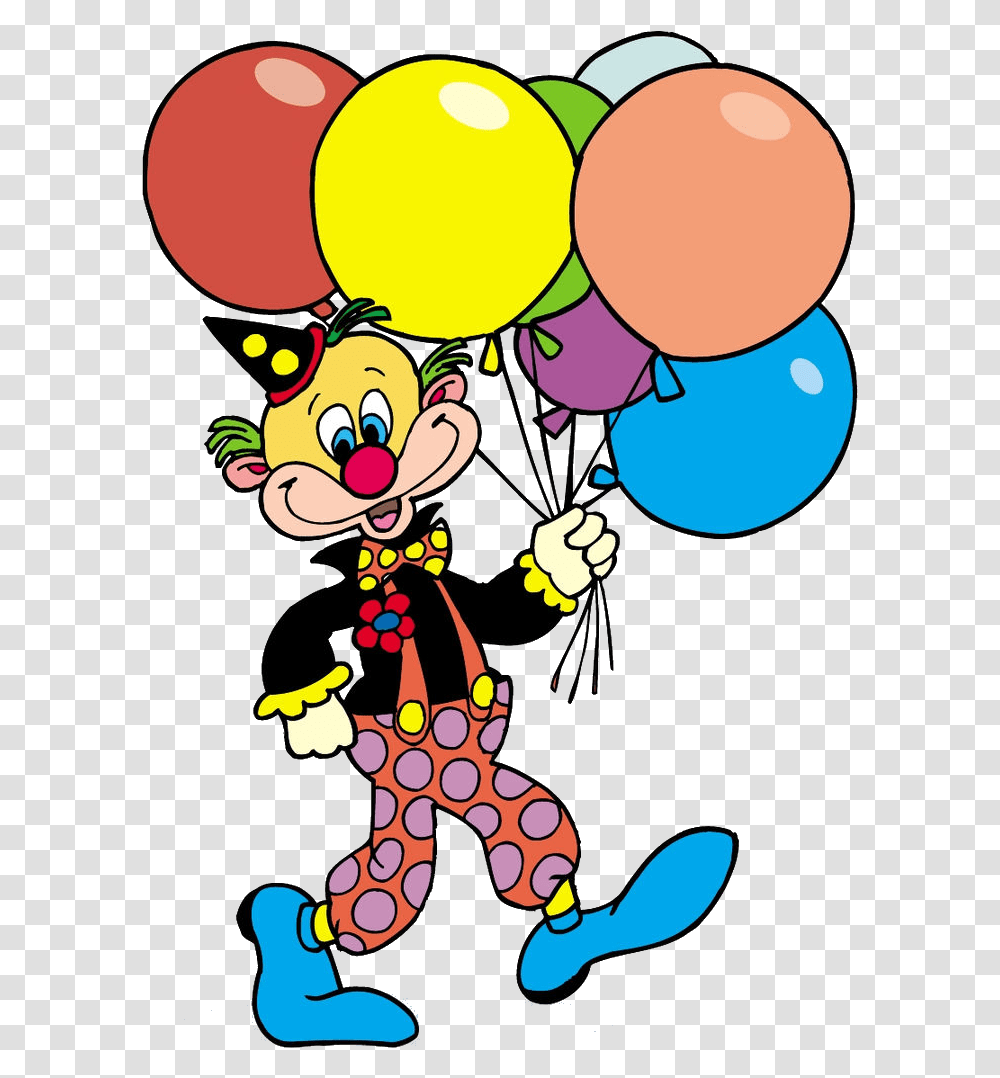 Balloon Clipart Clown Clown With Balloons, Leisure Activities Transparent Png