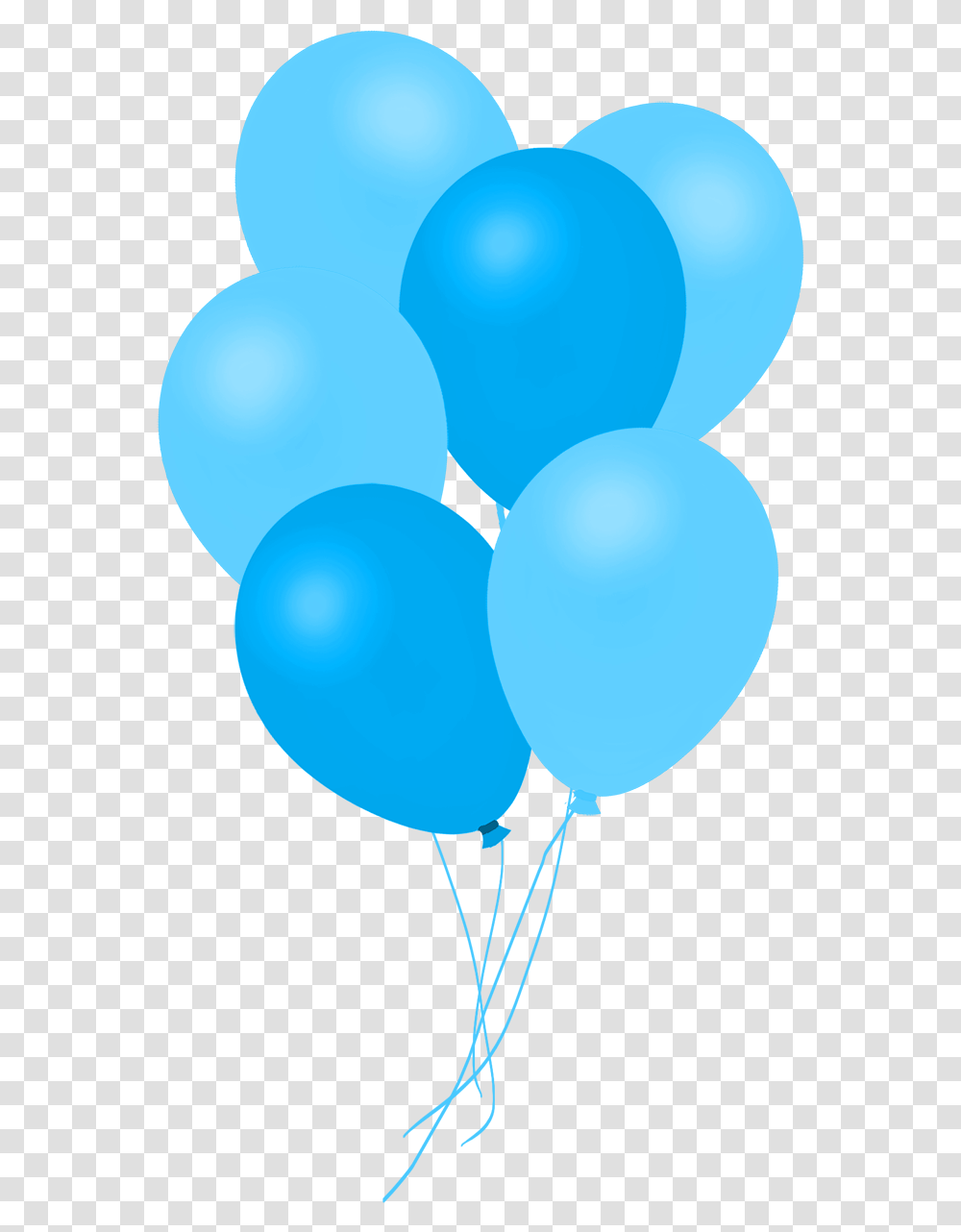 Balloon Clipart Light Blue Balloons Transparent Png