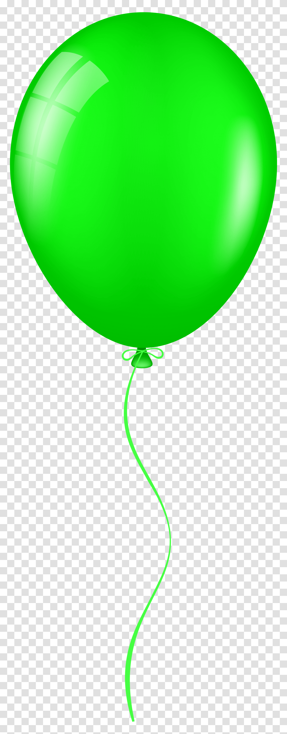 Balloon Clipart Oval, Number, Green Transparent Png