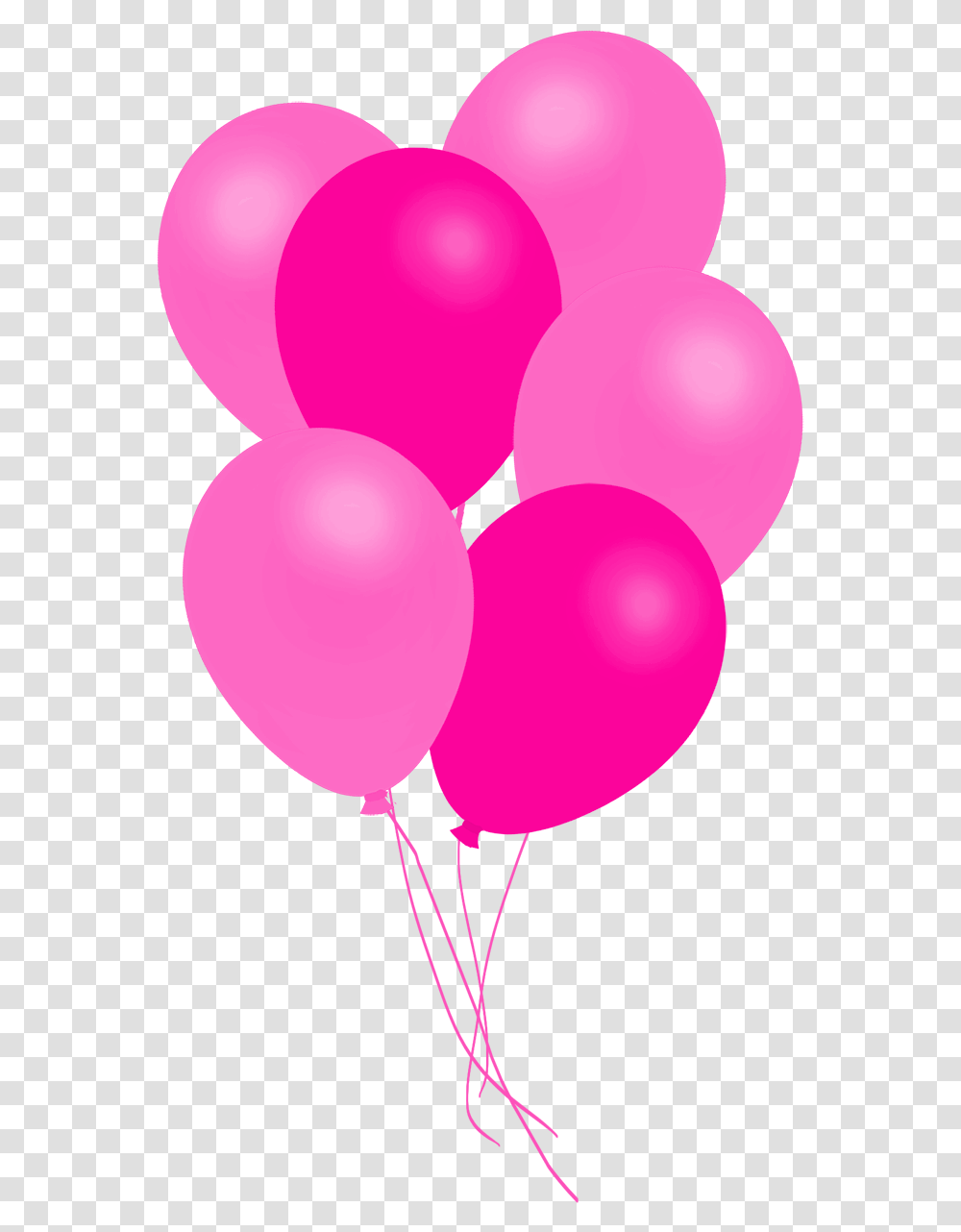 Balloon Clipart Pink Balloons Transparent Png