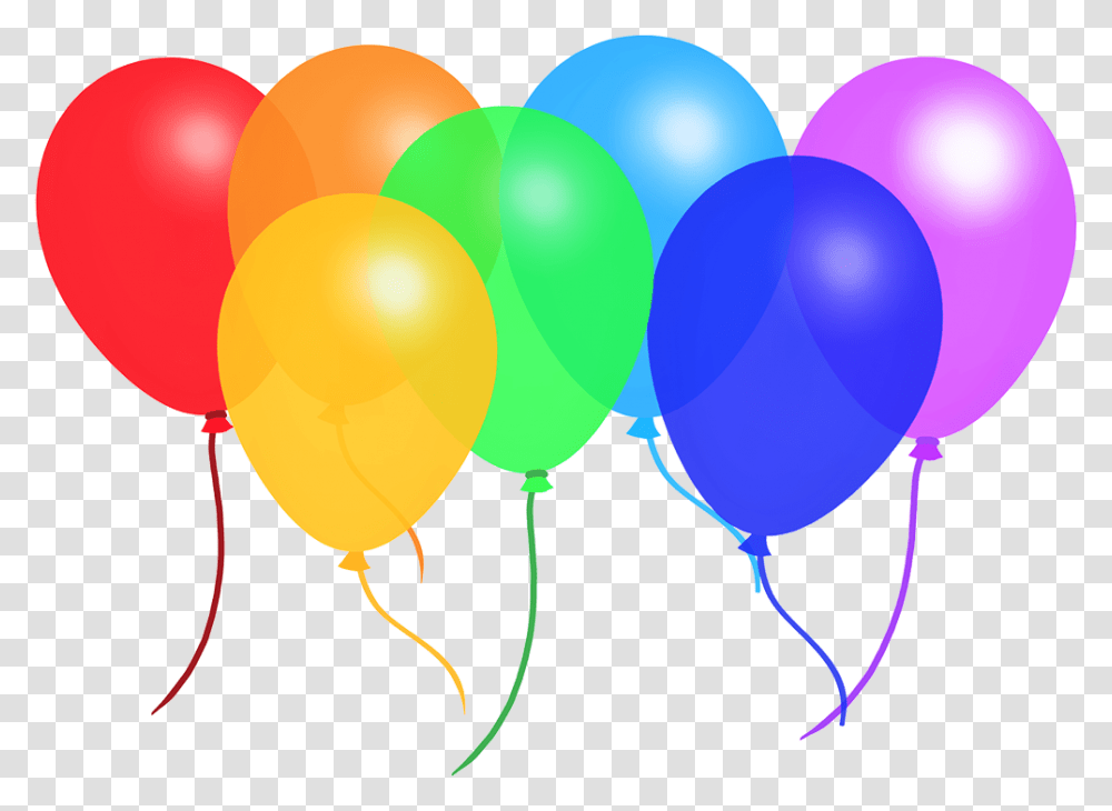 Balloon Clipart Rainbow Coloured Balloons Transparent Png
