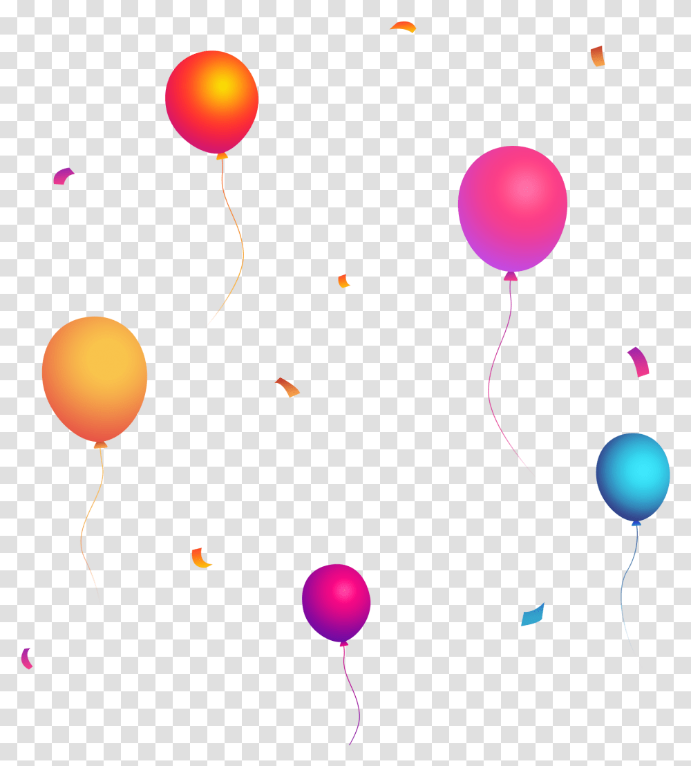 Balloon, Confetti, Paper, Bubble Transparent Png