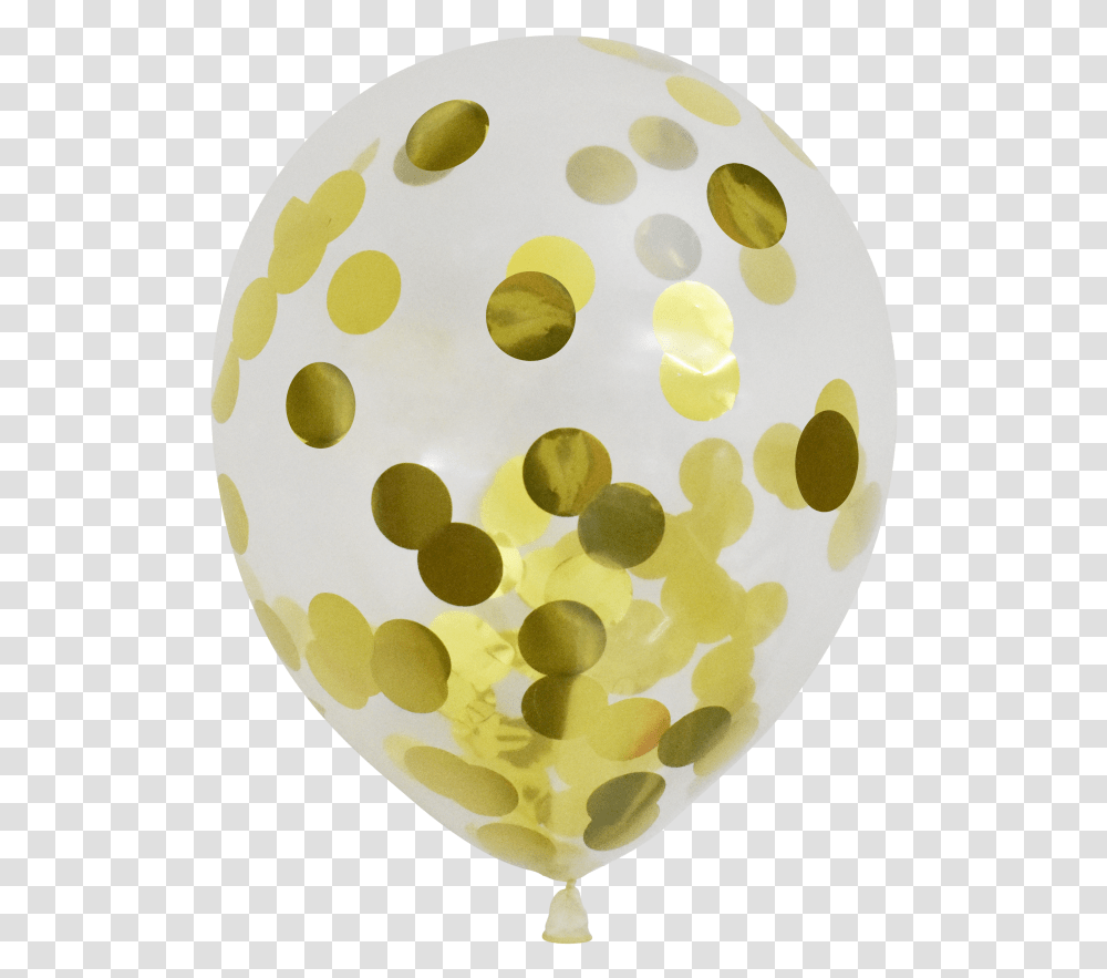 Balloon Gold Confetti, Sphere, Texture, Paper, Egg Transparent Png