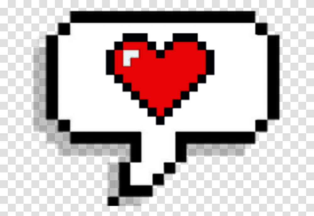 Balloon Heart Hearts Pixel Pixelart Edits Sticker, First Aid, Logo, Trademark Transparent Png