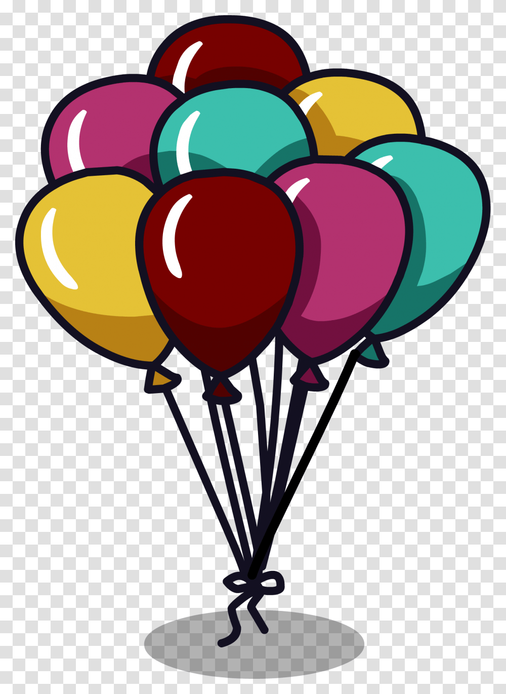 Balloon Icon Party Furniture Club Penguin Transparent Png