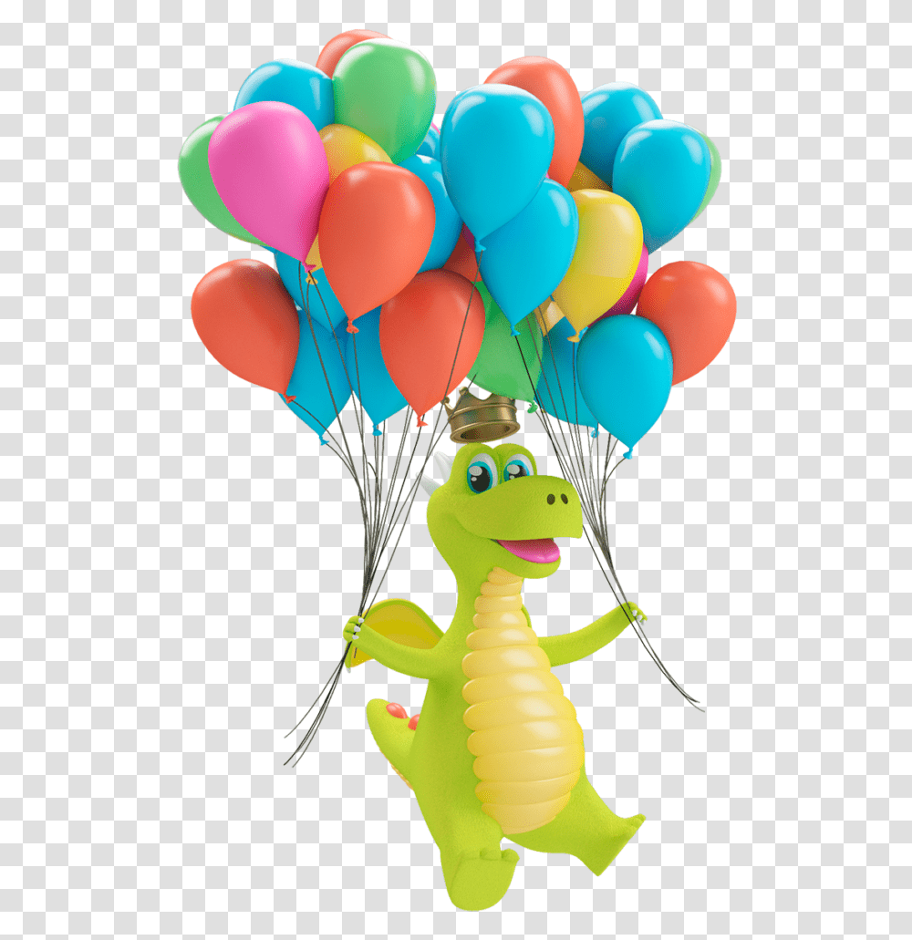 Balloon Image Balloon, Reptile, Animal Transparent Png