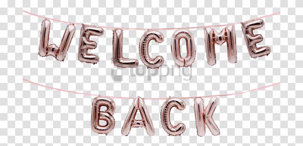 Balloon Images Background Welcome Back Banner, Label, Text, Alphabet, Maroon Transparent Png