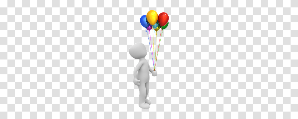 Balloon Man Person, Gold Transparent Png