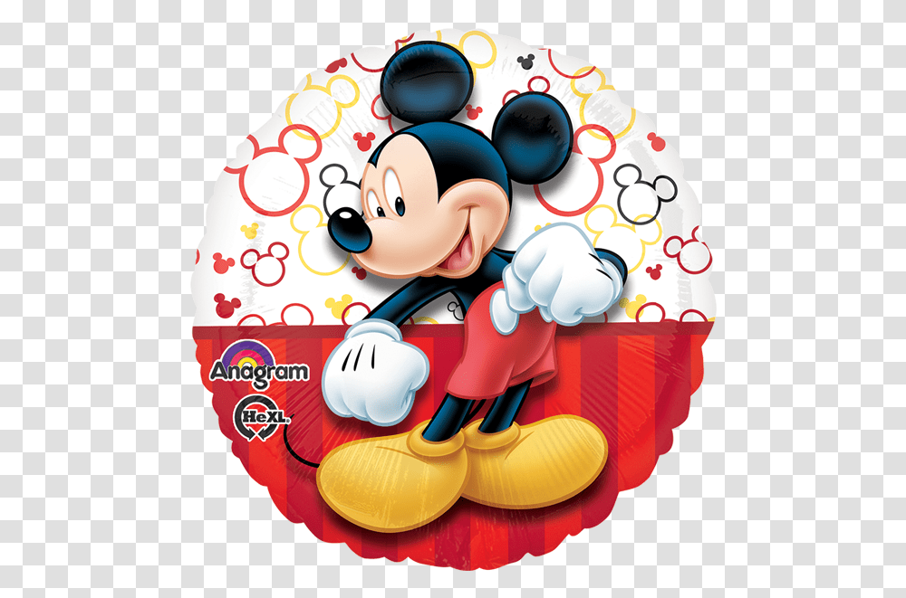 Balloon Mickey Foil, Toy, Face Transparent Png