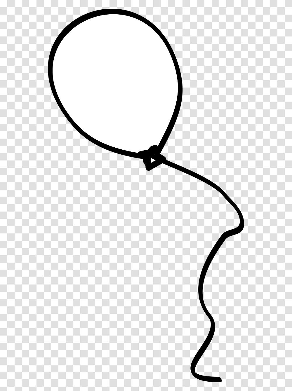 Balloon No Colorbirthday Balloonhelium Balloonfloating Balloon, Moon, Astronomy, Outdoors Transparent Png