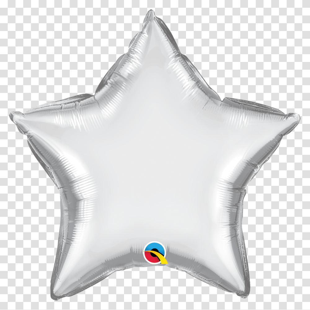 Balloon, Pillow, Cushion, Star Symbol, Aluminium Transparent Png