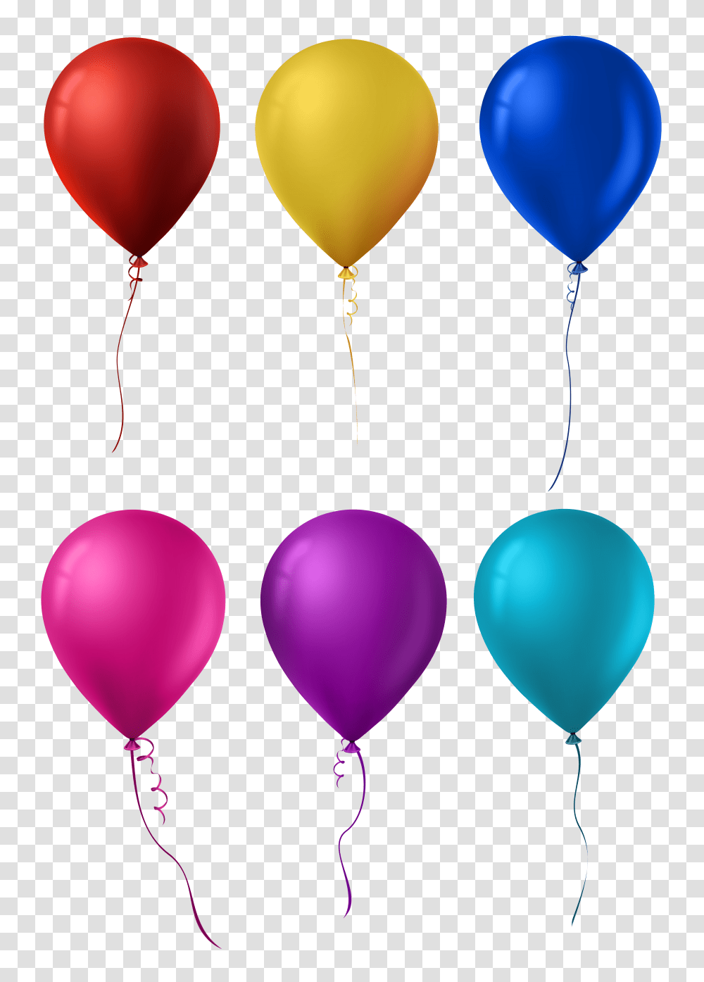 Balloon Set Clip Art Transparent Png